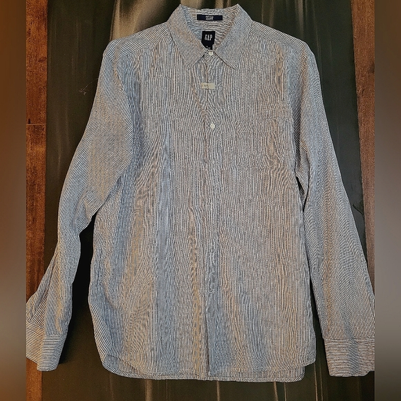 GAP 100% Linen Shirt - Picture 1 of 5